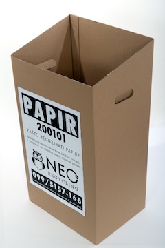 Spremnik za sakupljanje papira